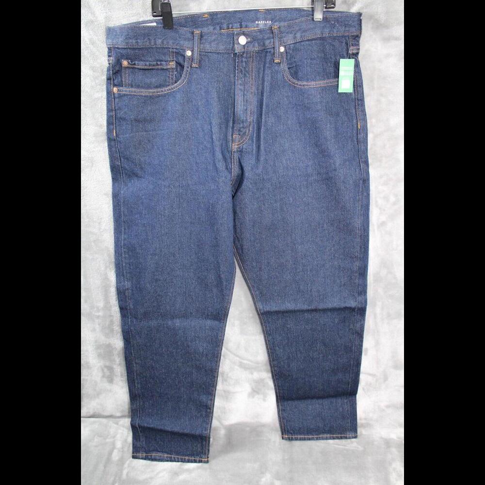 NWT GAP Classic Straight Relaxed Taper GAPFLEX Fit Men's Size 38x30 Blue Jean
